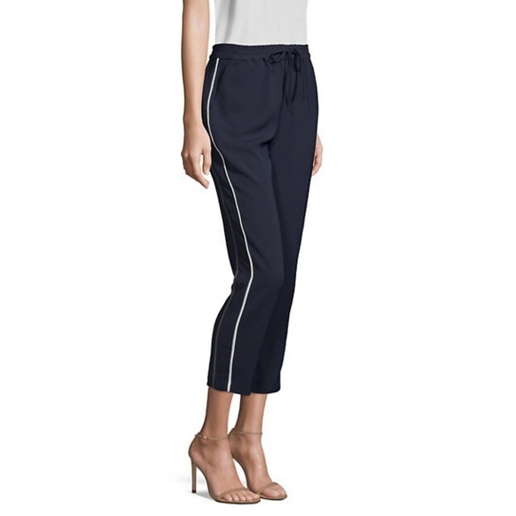 Parker Pants - Parker Cassius Pull-On Crop Ankle Pants in Aquarius
